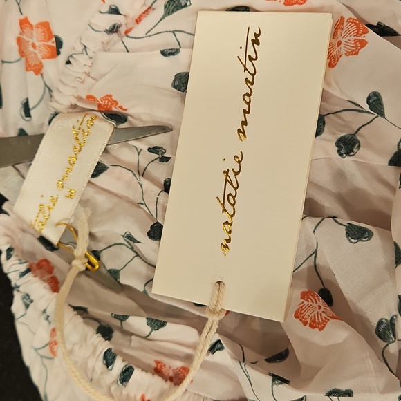 💕NATALIE MARTIN💕 Ella Top ~ Pinwheel Cotton Medium M NWT - Picture 9 of 13